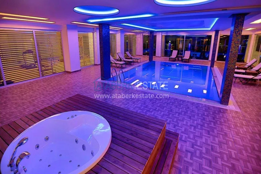 Apartament 1+1 w Tosmur, 76 m2 z meblami i widokiem na morze - nieruchomość na zezwolenie na pobyt w Alanyi  22 