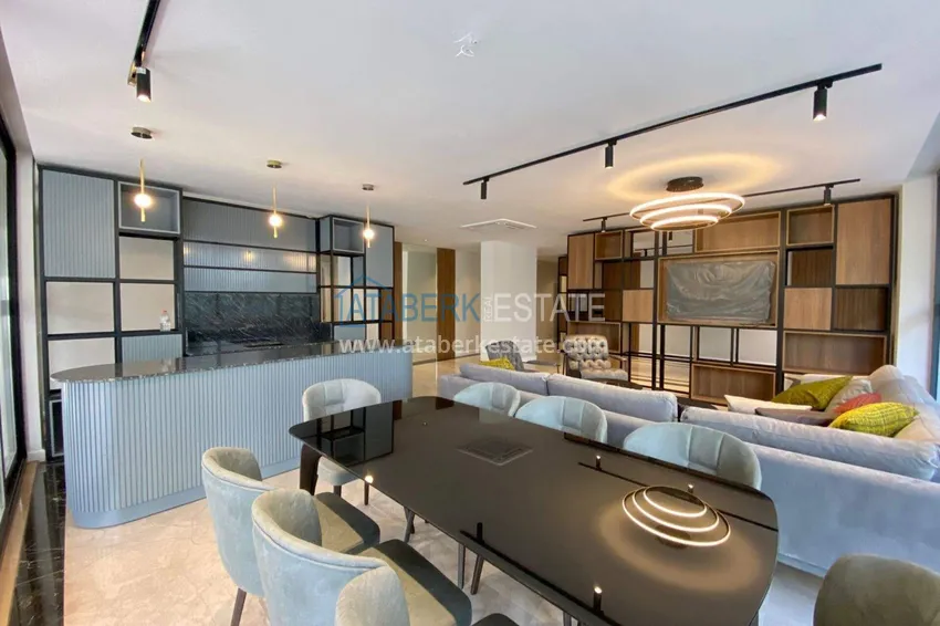 Apartament Loft 1+1 w centrum Alanyi - stylowe wnętrze, 250 metrów od plaży Kleopatra 23 