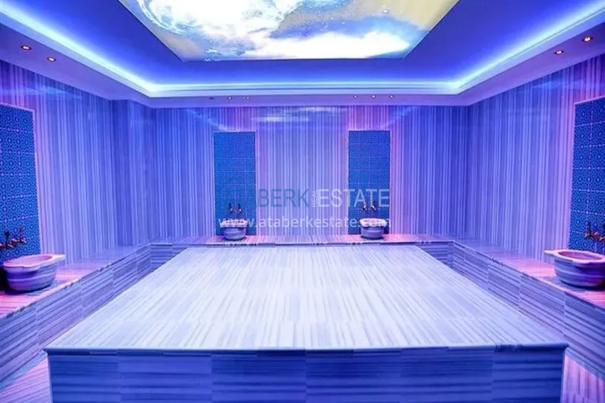 Apartament 1+1 w Tosmur, 76 m2 z meblami i widokiem na morze - nieruchomość na zezwolenie na pobyt w Alanyi  25 