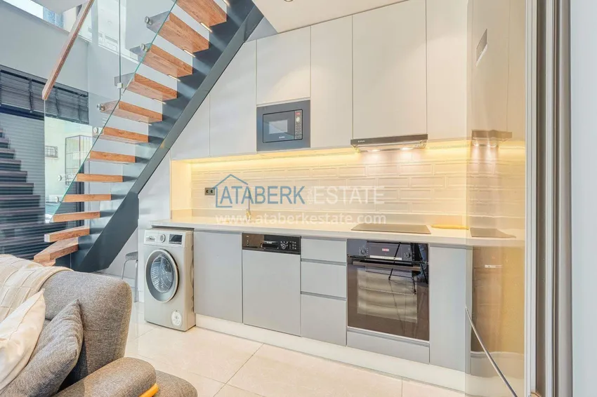 Kupuj  Apartament Loft 1+1 w centrum Alanyi - stylowe wnętrze, 250 metrów od plaży Kleopatra 3 