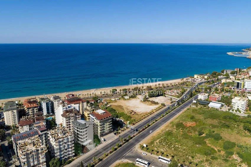 Apartament Loft 1+1 w centrum Alanyi - stylowe wnętrze, 250 metrów od plaży Kleopatra 3 