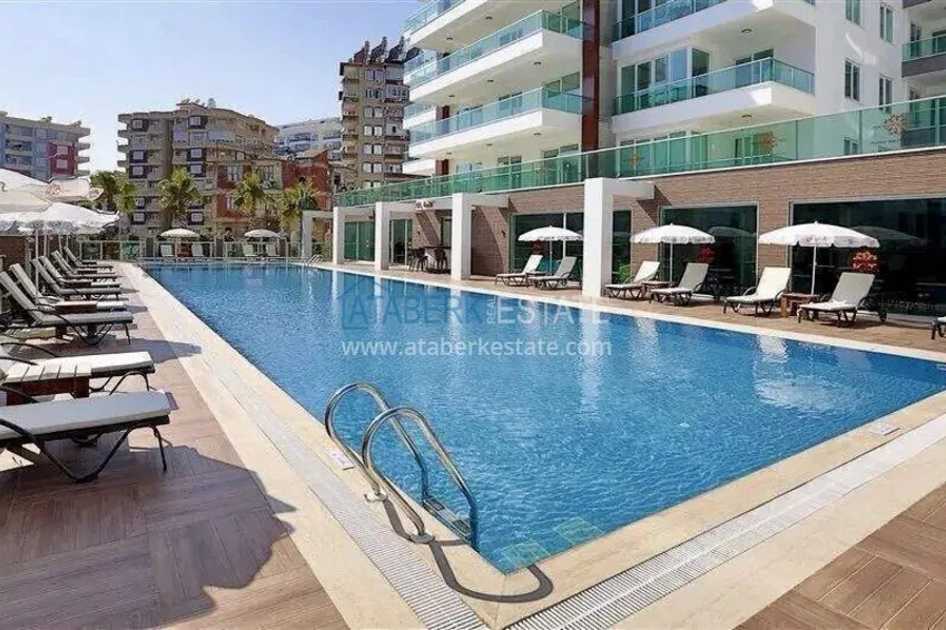 Apartament 1+1 w Tosmur, 76 m2 z meblami i widokiem na morze - nieruchomość na zezwolenie na pobyt w Alanyi  5 