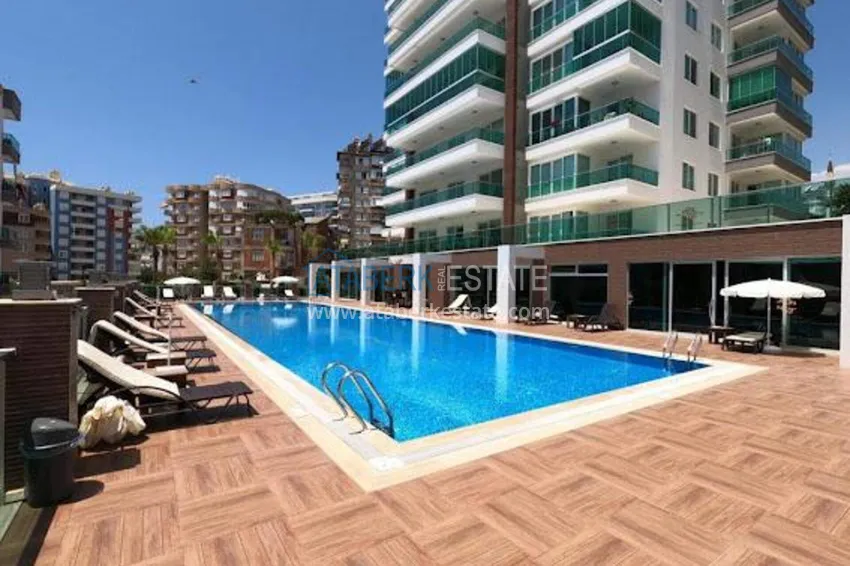 Apartament 1+1 w Tosmur, 76 m2 z meblami i widokiem na morze - nieruchomość na zezwolenie na pobyt w Alanyi  6 