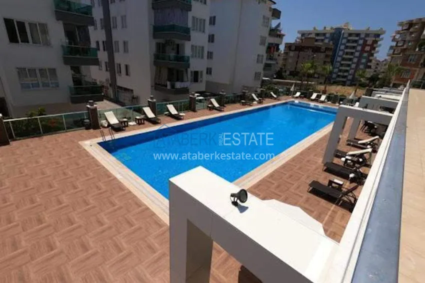 Apartament 1+1 w Tosmur, 76 m2 z meblami i widokiem na morze - nieruchomość na zezwolenie na pobyt w Alanyi  7 