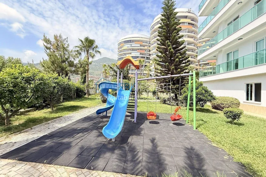 Apartament 2+1 z widokiem na morze w Cikcilli — meble, nowoczesna rezydencja 11 