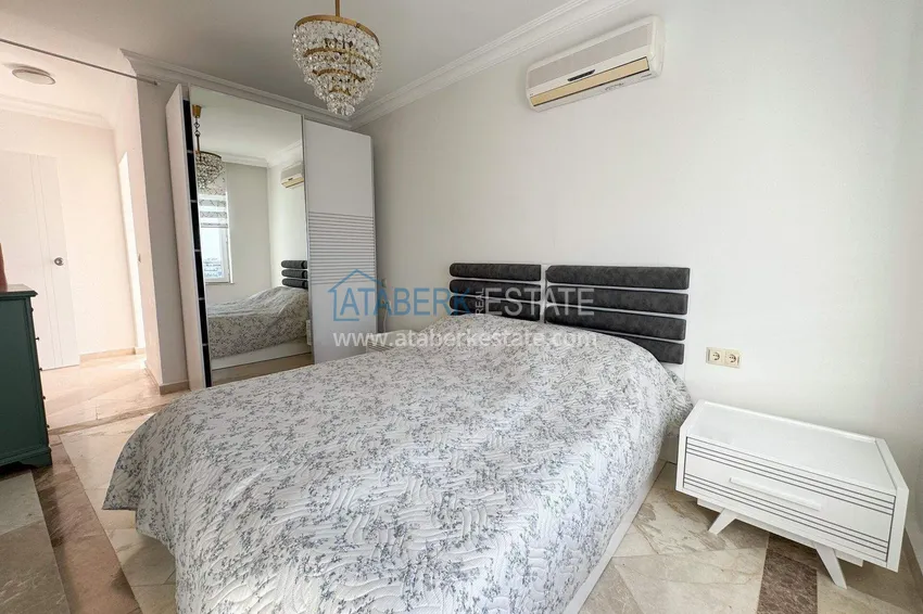 Kupuj  Penthouse 2+1 w Alanya, dzielnica Mahmutlar — meble, taras 110 m², widok na morze i góry 11 