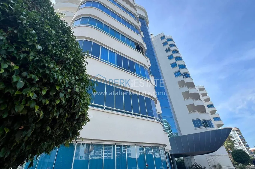 Penthouse 2+1 w Alanya, dzielnica Mahmutlar — meble, taras 110 m², widok na morze i góry 11 