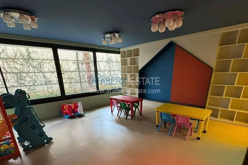 Duplex w Alanyi, plaża Kleopatra - 350 metrów od morza, wykończenia premium, widok na góry 11 