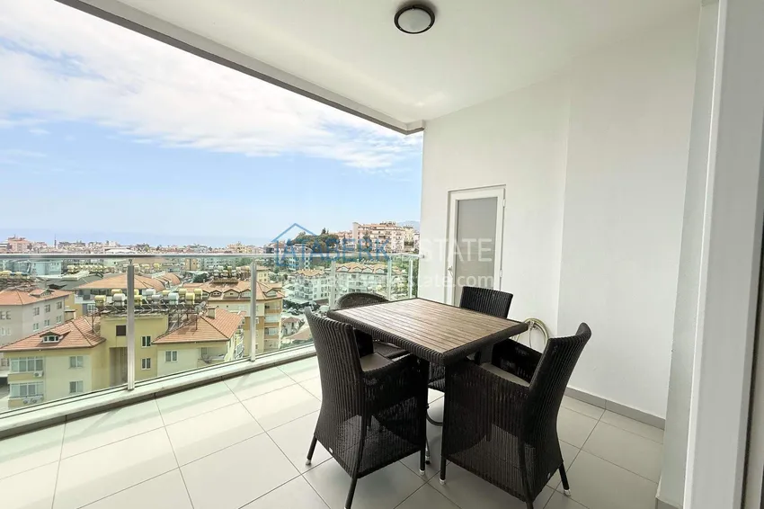 Kupuj  Apartament 2+1 z widokiem na morze w Cikcilli — meble, nowoczesna rezydencja 12 