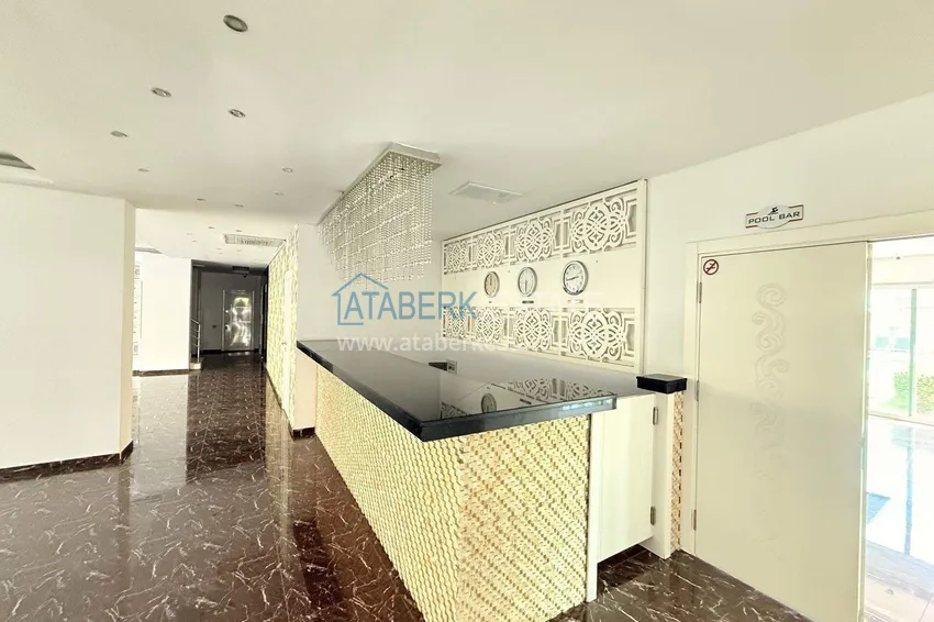 Apartament 2+1 z widokiem na morze w Cikcilli — meble, nowoczesna rezydencja 14 