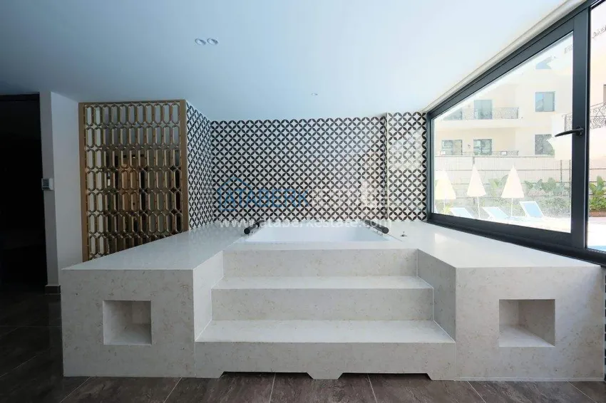 Duplex w Alanyi, plaża Kleopatra - 350 metrów od morza, wykończenia premium, widok na góry 14 