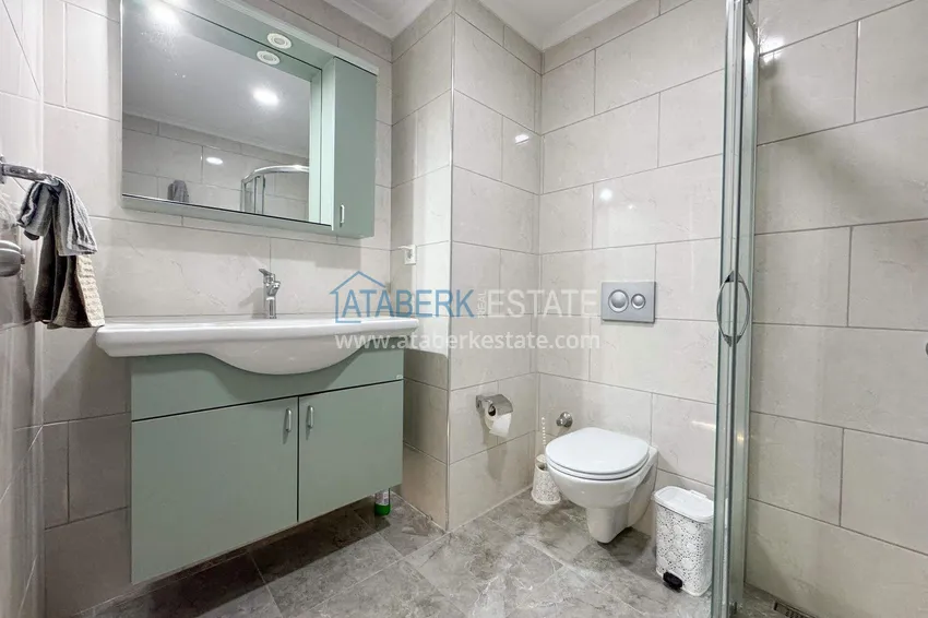 Kupuj  Penthouse 2+1 w Alanya, dzielnica Mahmutlar — meble, taras 110 m², widok na morze i góry 15 