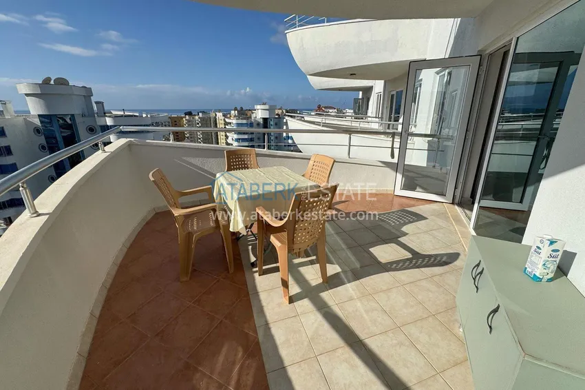 Kupuj  Penthouse 2+1 w Alanya, dzielnica Mahmutlar — meble, taras 110 m², widok na morze i góry 17 