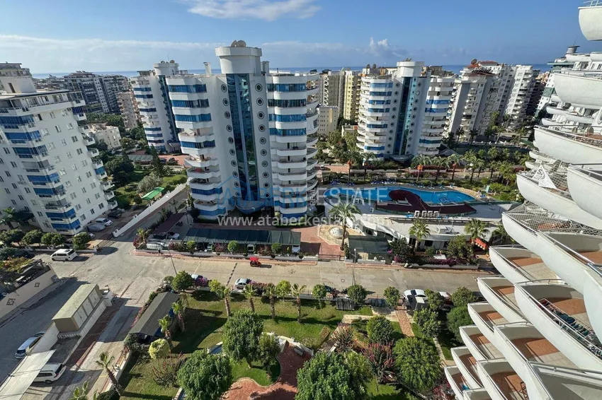 Kupuj  Penthouse 2+1 w Alanya, dzielnica Mahmutlar — meble, taras 110 m², widok na morze i góry 18 