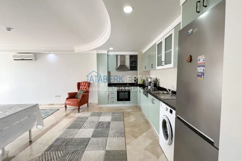 Kupuj  Penthouse 2+1 w Alanya, dzielnica Mahmutlar — meble, taras 110 m², widok na morze i góry 2 