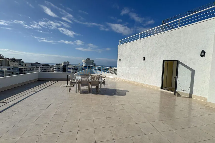 Kupuj  Penthouse 2+1 w Alanya, dzielnica Mahmutlar — meble, taras 110 m², widok na morze i góry 23 