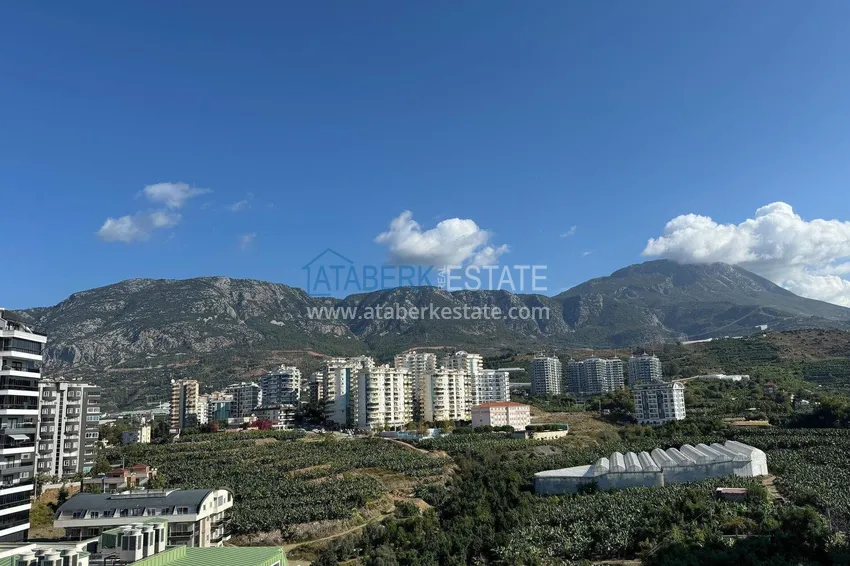 Kupuj  Penthouse 2+1 w Alanya, dzielnica Mahmutlar — meble, taras 110 m², widok na morze i góry 27 