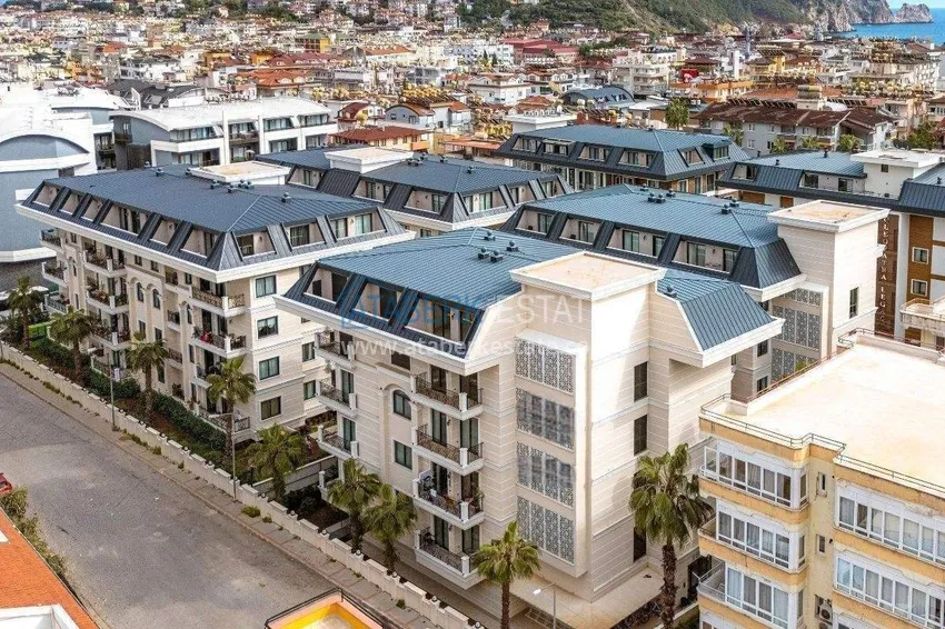 Duplex w Alanyi, plaża Kleopatra - 350 metrów od morza, wykończenia premium, widok na góry 2 