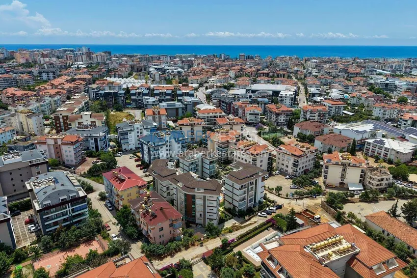 Apartament na zezwolenie na pobyt w Alanyi — 2+1 umeblowane, dzielnica Oba  2 