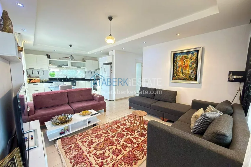Kupuj  Apartament na zezwolenie na pobyt w Alanyi — 2+1 umeblowane, dzielnica Oba  3 