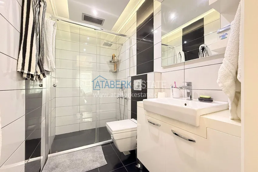 Kupuj  Apartament 2+1 z widokiem na morze w Cikcilli — meble, nowoczesna rezydencja 32 