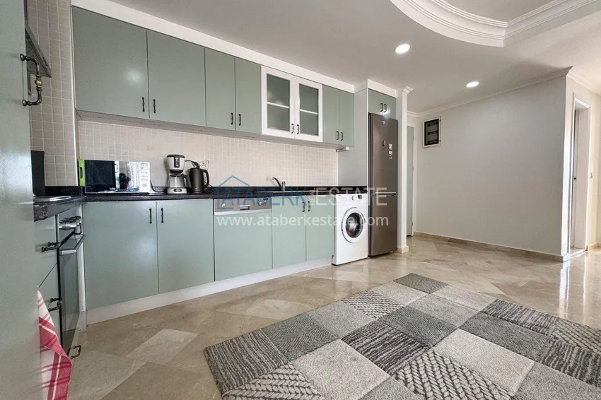 Kupuj  Penthouse 2+1 w Alanya, dzielnica Mahmutlar — meble, taras 110 m², widok na morze i góry 5 