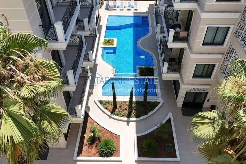 Duplex w Alanyi, plaża Kleopatra - 350 metrów od morza, wykończenia premium, widok na góry 5 