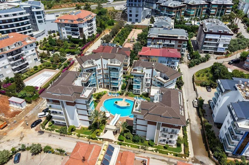 Apartament na zezwolenie na pobyt w Alanyi — 2+1 umeblowane, dzielnica Oba  5 
