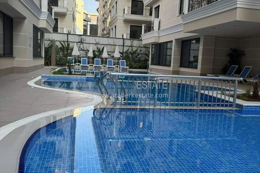 Duplex w Alanyi, plaża Kleopatra - 350 metrów od morza, wykończenia premium, widok na góry 7 