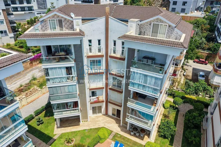 Apartament na zezwolenie na pobyt w Alanyi — 2+1 umeblowane, dzielnica Oba  7 