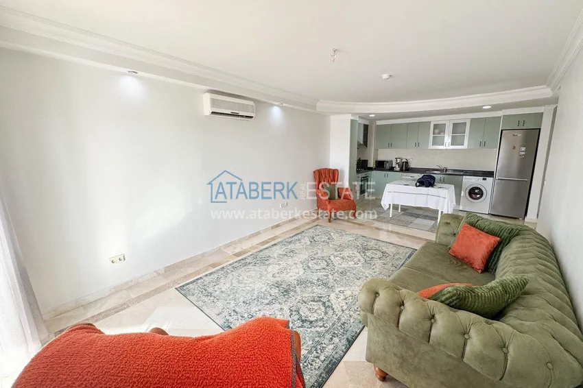 Kupuj  Penthouse 2+1 w Alanya, dzielnica Mahmutlar — meble, taras 110 m², widok na morze i góry 9 