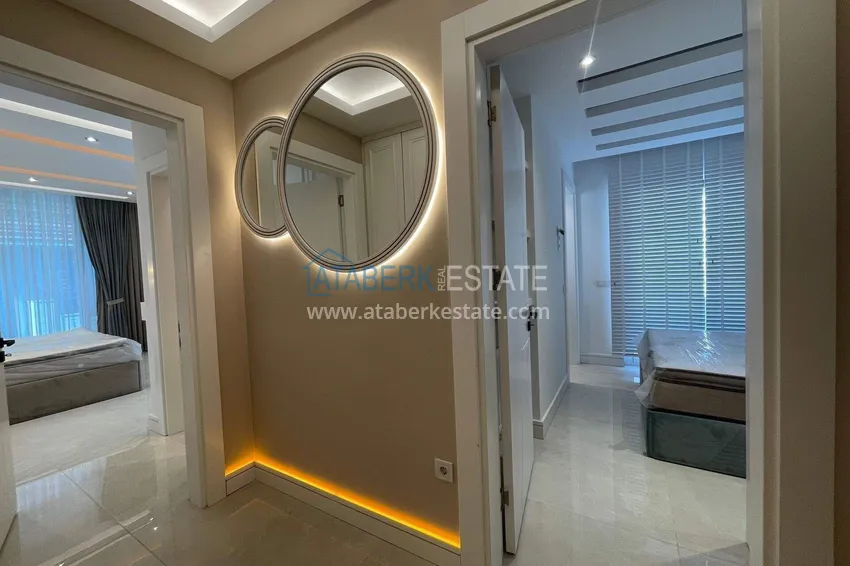 Kupuj  Penthouse 2+1 w Alanya, centrum dzielnicy Mahmutlar - meble, widok na morze 12 