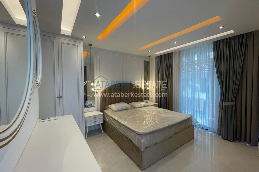 Kupuj  Penthouse 2+1 w Alanya, centrum dzielnicy Mahmutlar - meble, widok na morze 14 