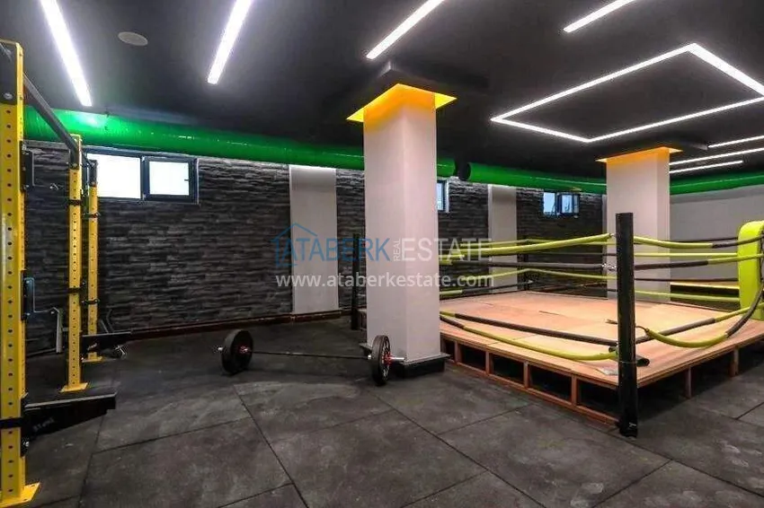 Penthouse 2+1 w Alanya, centrum dzielnicy Mahmutlar - meble, widok na morze 21 