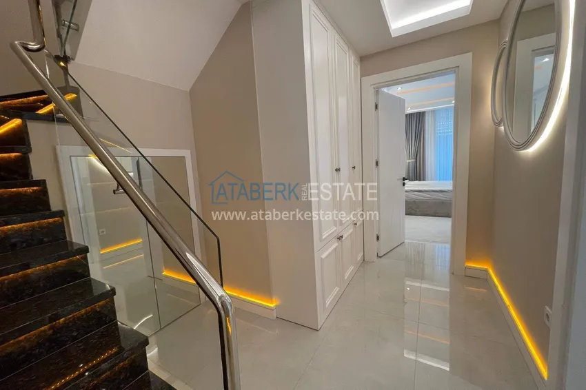 Kupuj  Penthouse 2+1 w Alanya, centrum dzielnicy Mahmutlar - meble, widok na morze 2 