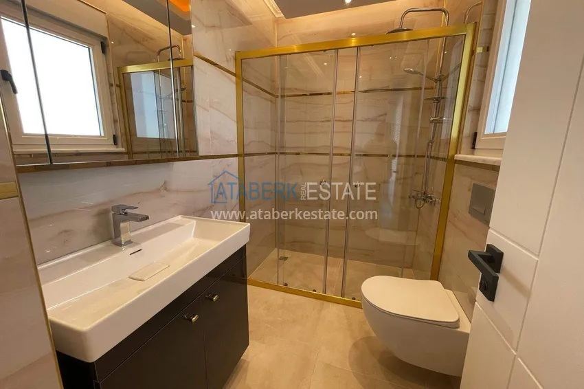 Kupuj  Penthouse 2+1 w Alanya, centrum dzielnicy Mahmutlar - meble, widok na morze 21 