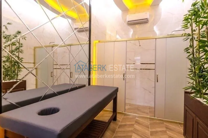 Penthouse 2+1 w Alanya, centrum dzielnicy Mahmutlar - meble, widok na morze 25 