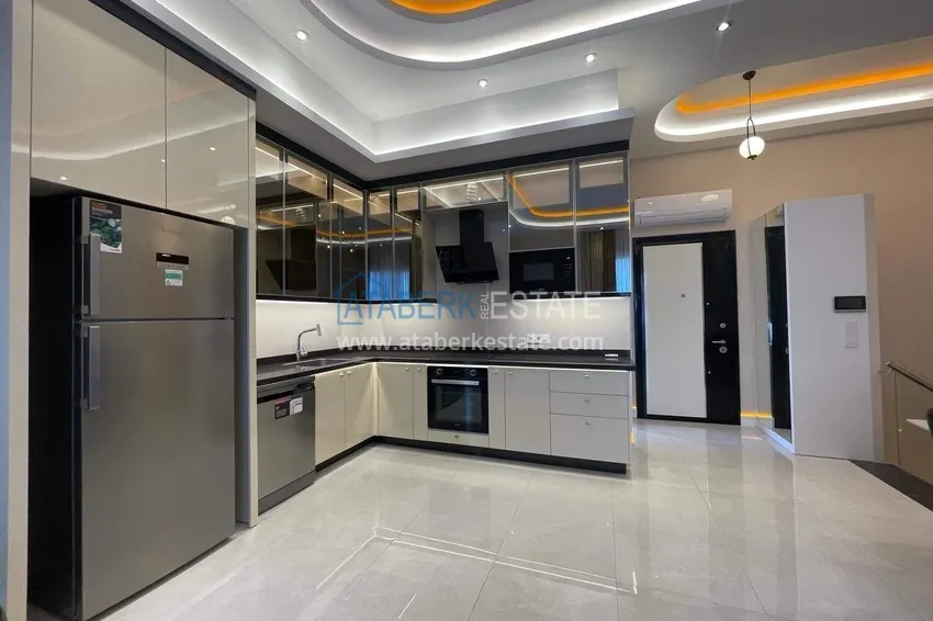 Kupuj  Penthouse 2+1 w Alanya, centrum dzielnicy Mahmutlar - meble, widok na morze 6 