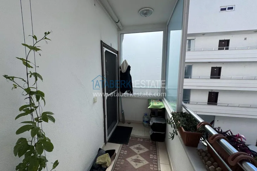 Kupuj  Apartament 1+1 za pozwolenie na pobyt w Alanyi — korzystna cena, meble, widok na morze  1 