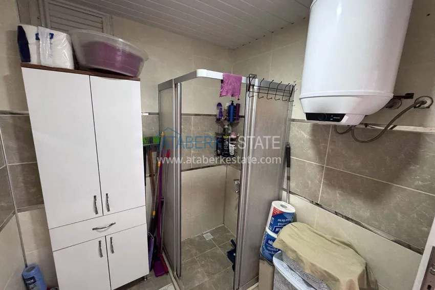 Kupuj  Apartament 1+1 za pozwolenie na pobyt w Alanyi — korzystna cena, meble, widok na morze  11 