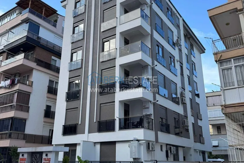 Długoterminowy wynajem w centrum Antalyi - 1+1, nieumeblowany, nowy dom 1 