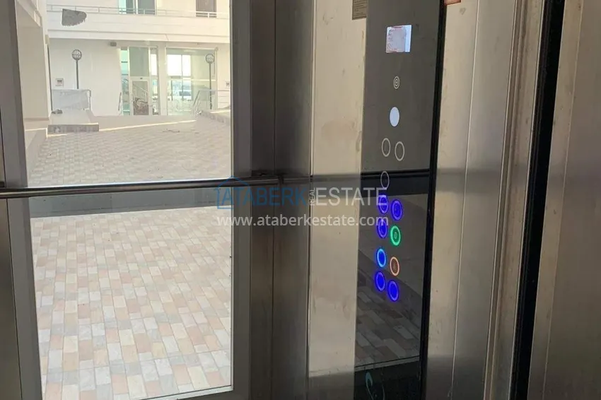 Apartament 1+1 za pozwolenie na pobyt w Alanyi — korzystna cena, meble, widok na morze  12 