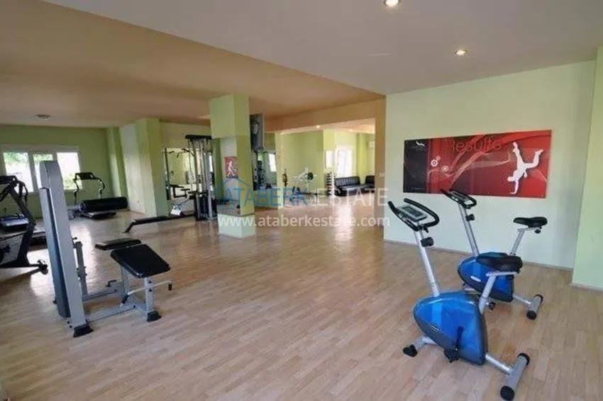Apartament 2+1 na zezwolenie na pobyt w Alanyi, dzielnica Tosmur - meble, widoki na góry i morze 16 