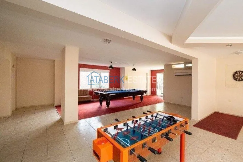 Apartament 2+1 na zezwolenie na pobyt w Alanyi, dzielnica Tosmur - meble, widoki na góry i morze 19 