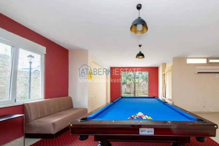 Apartament 2+1 na zezwolenie na pobyt w Alanyi, dzielnica Tosmur - meble, widoki na góry i morze 20 