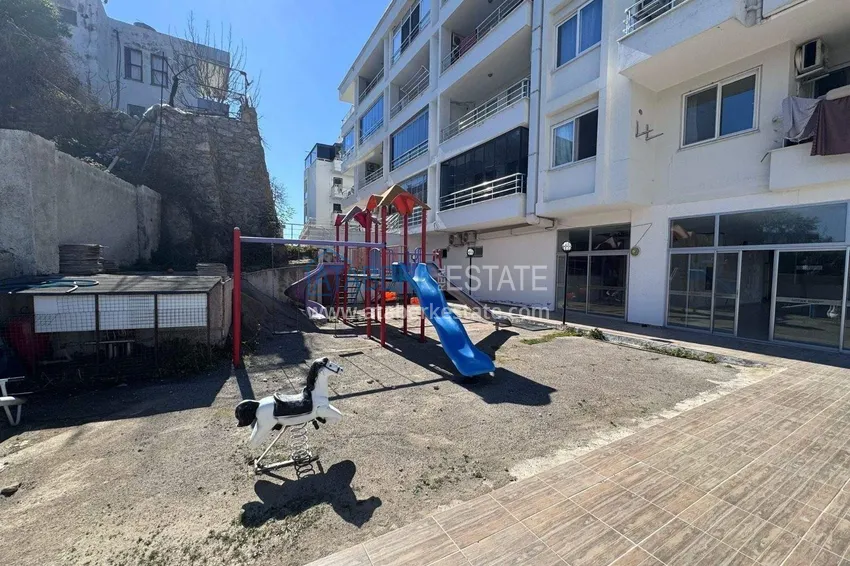 Apartament 1+1 za pozwolenie na pobyt w Alanyi — korzystna cena, meble, widok na morze  6 