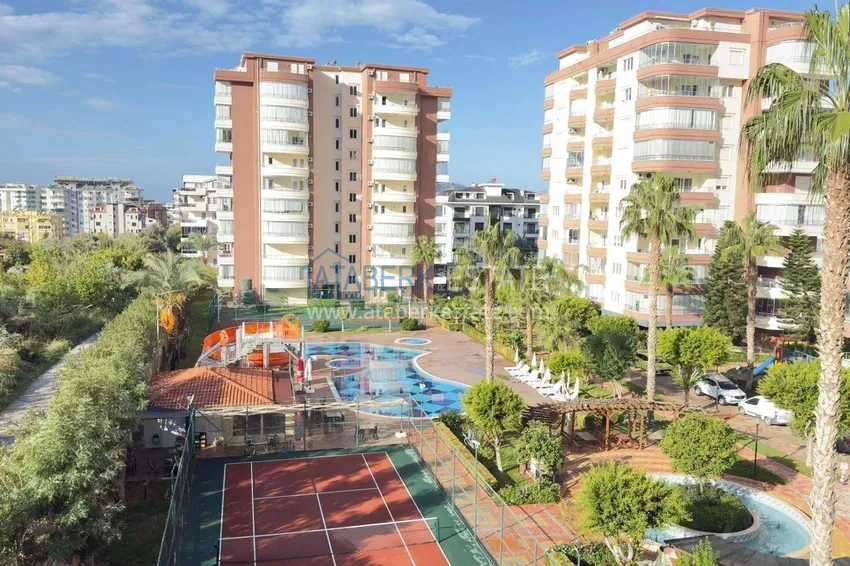 Apartament 2+1 na zezwolenie na pobyt w Alanyi, dzielnica Tosmur - meble, widoki na góry i morze 7 