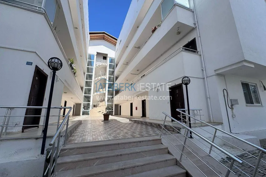 Apartament 1+1 za pozwolenie na pobyt w Alanyi — korzystna cena, meble, widok na morze  9 