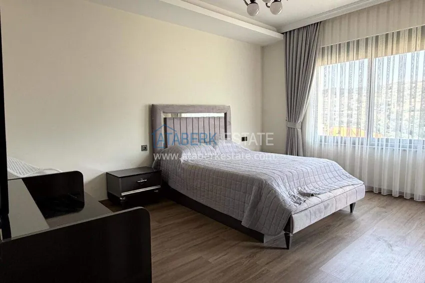 Kupuj  Willa 3+1 w Alanya, dzielnica Kargicak - za pozwolenie na pobyt, od właściciela, umeblowana w kompleksie domków letniskowych  14 