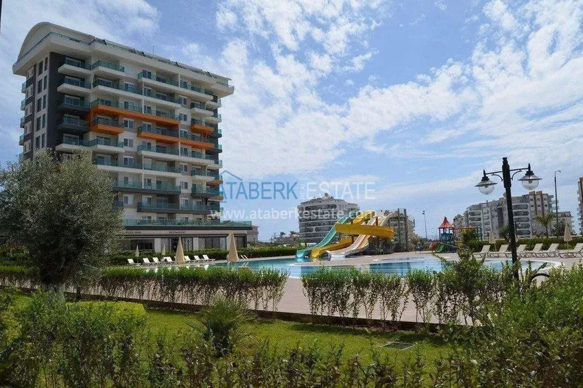 Apartament typu studio w Alanya, dzielnica Avsallar - od właściciela, umeblowany i z widokiem na morze 3 